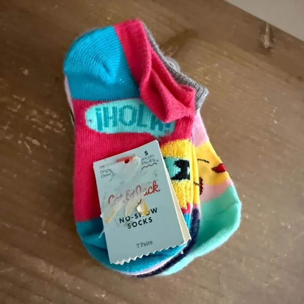 Cat & Jack emoji socks size small